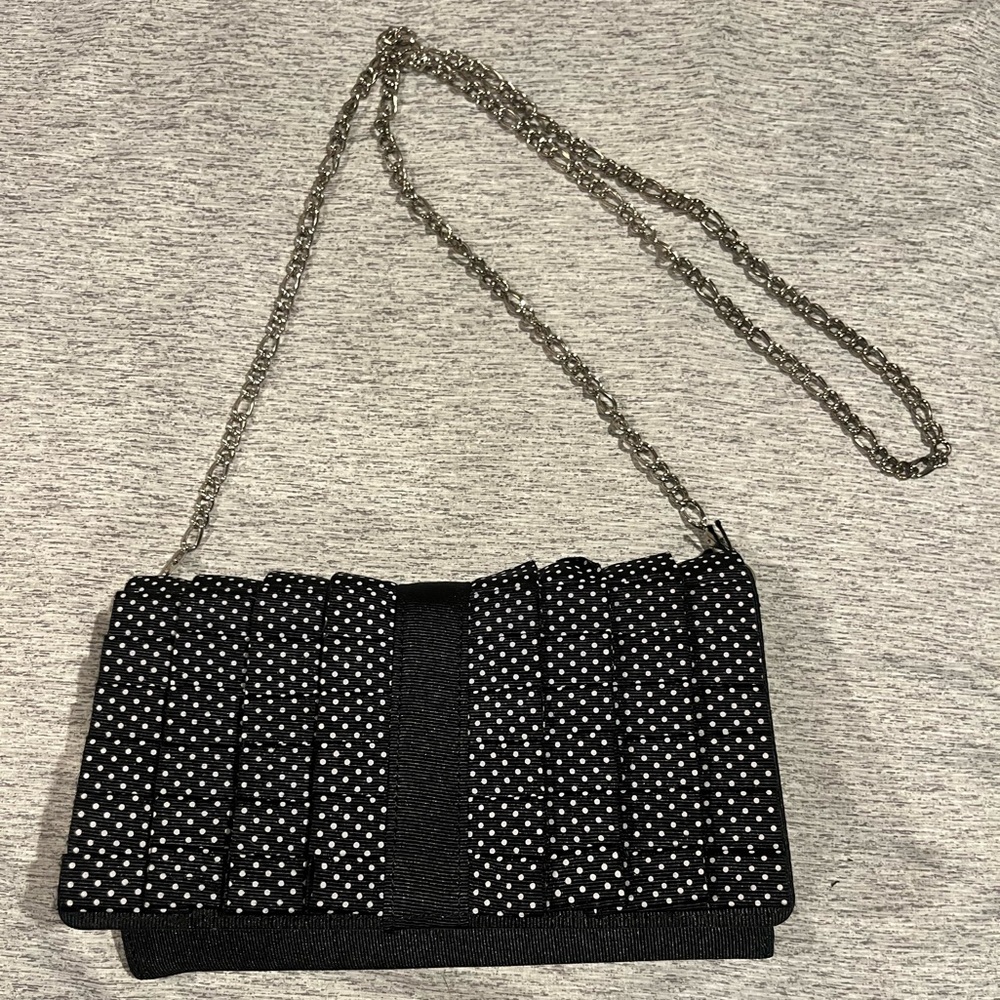 EUC White House Black Market WHBM tri-fold purse